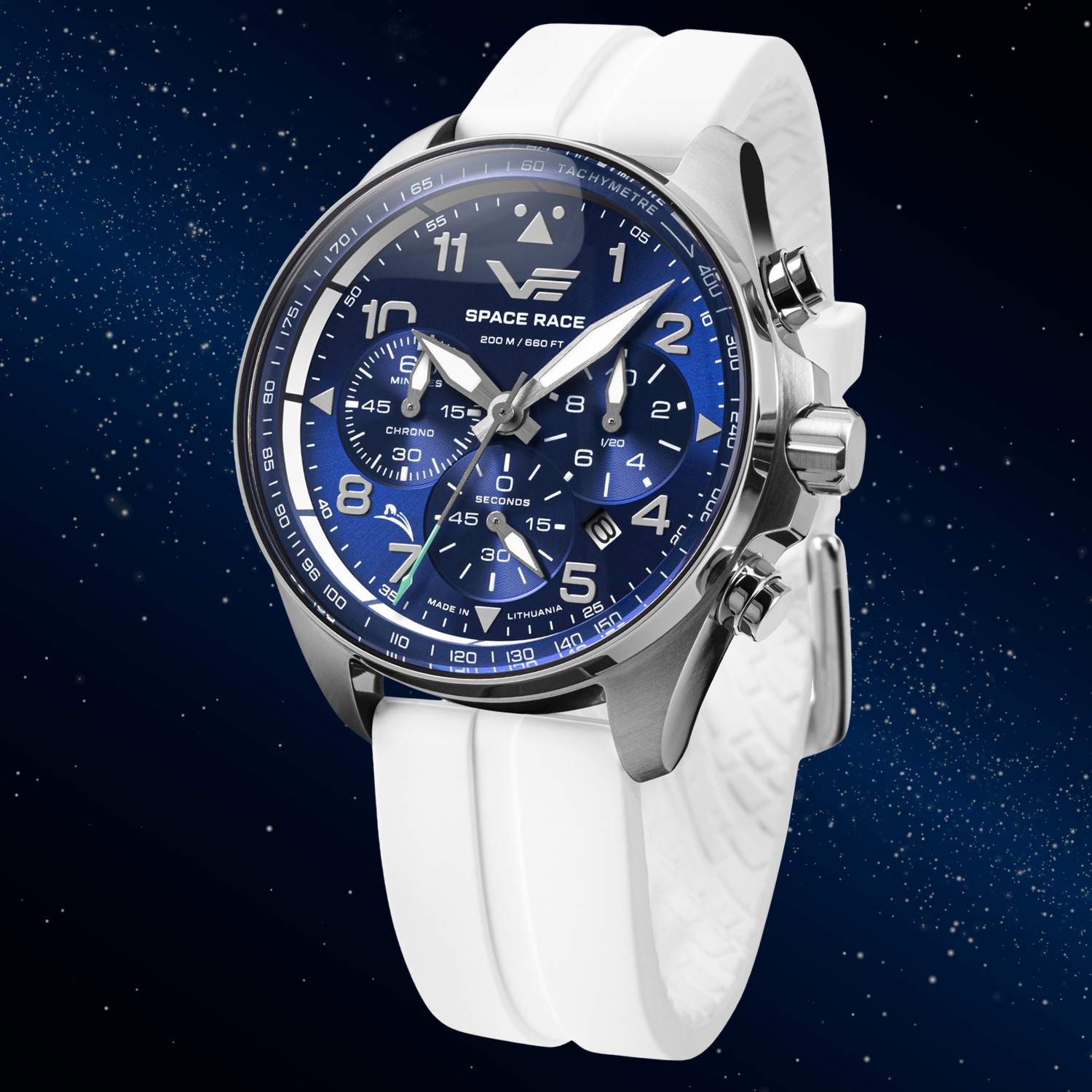 Zegarek Vostok Europe Space Race Blue Chrono 6S20-325A742SW