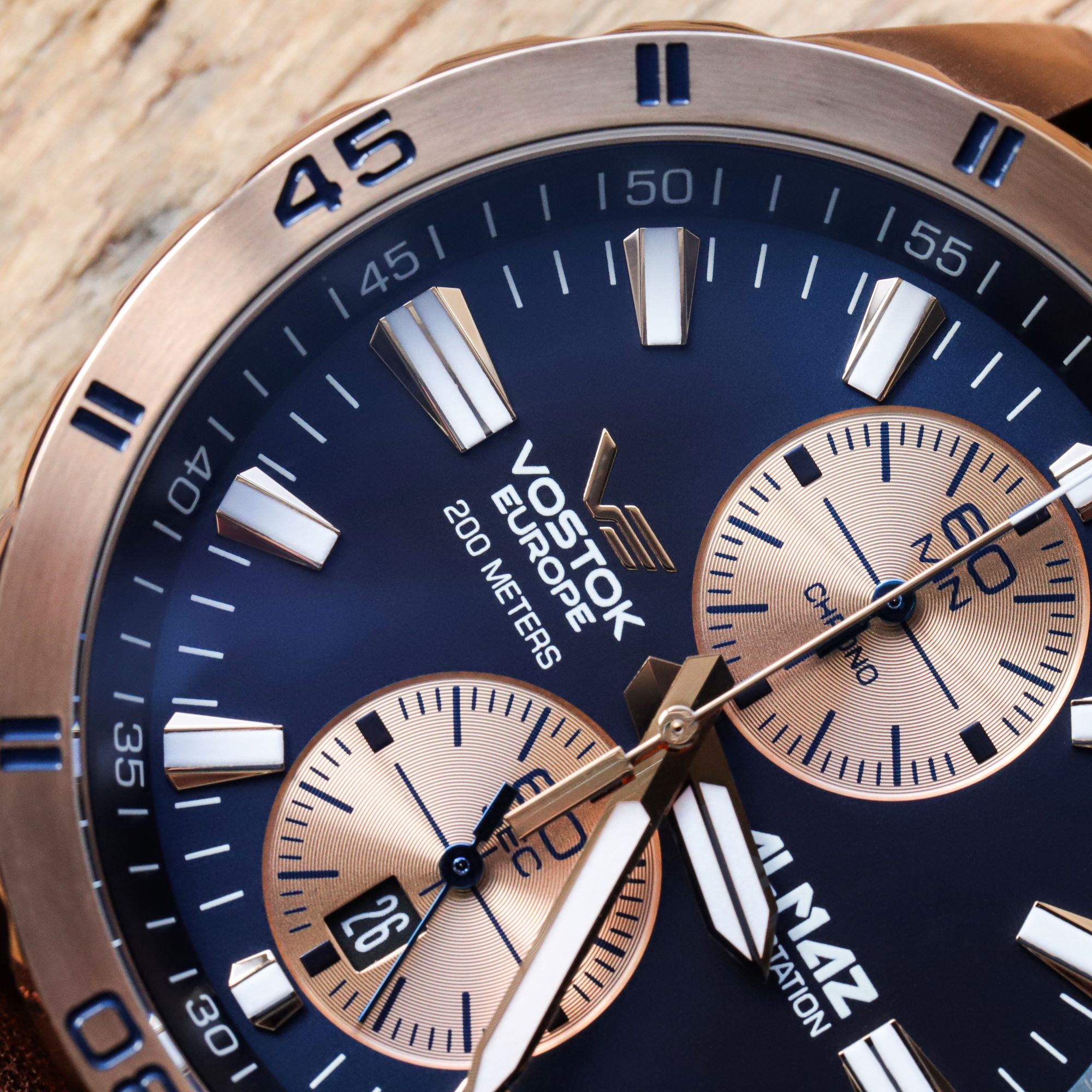 Tarcza zegarka Vostok Europe Almaz 6S11-320B660NBB