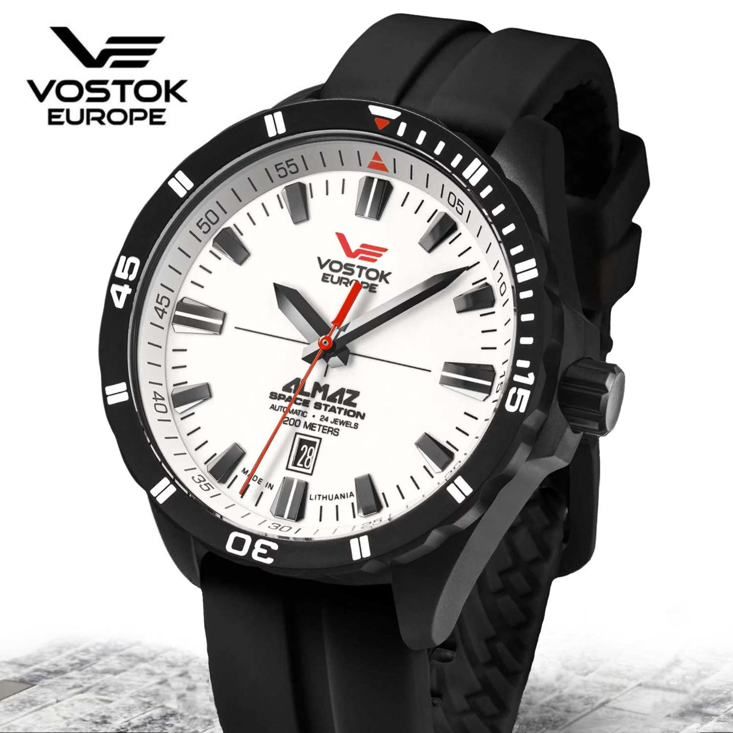 Limitowany zegarek Vostok Europe Almaz Chrono NH35A-320C680S