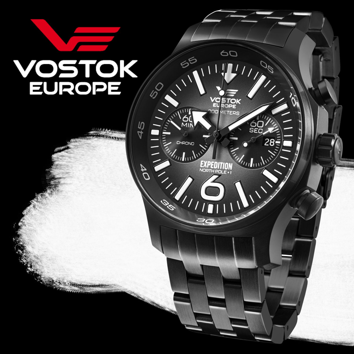 Vostok Europe Expedition North Pole 1 Chrono 6S21-595C643B