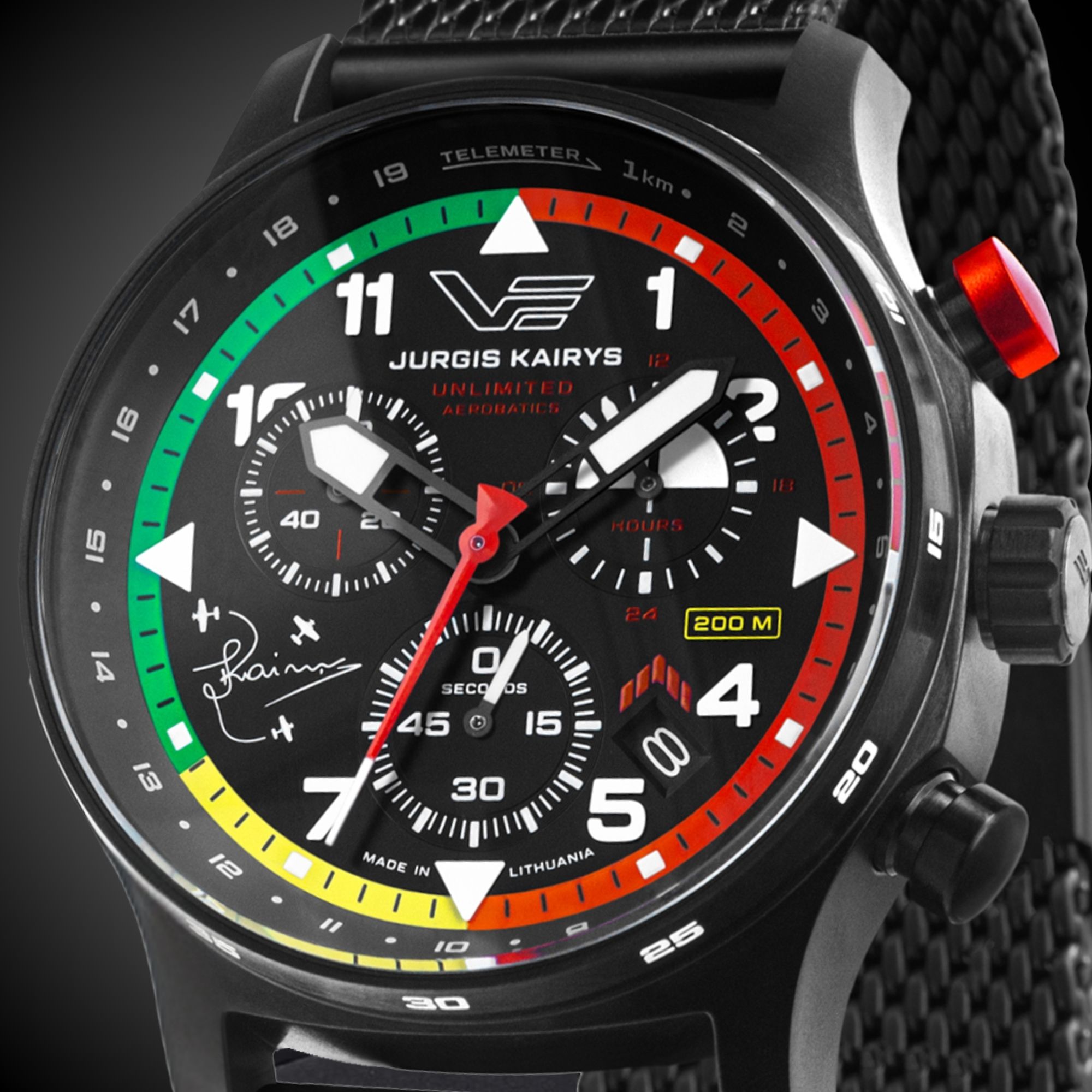 tarcza-Zegarek Vostok Europe VK68-592C775 z bransoletą mediolańską