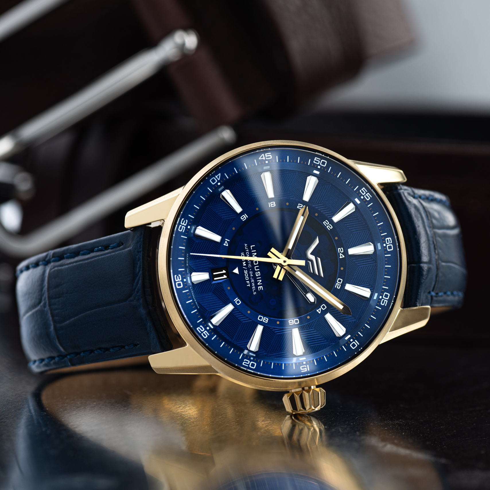 Vostok Europe Limousine Automatic GMT NH34-561B786