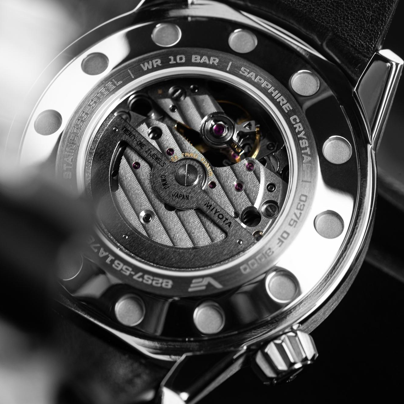 Vostok Europe Limousine Automatic Open-Heart 82S7-561A787 z przeszklonym deklem