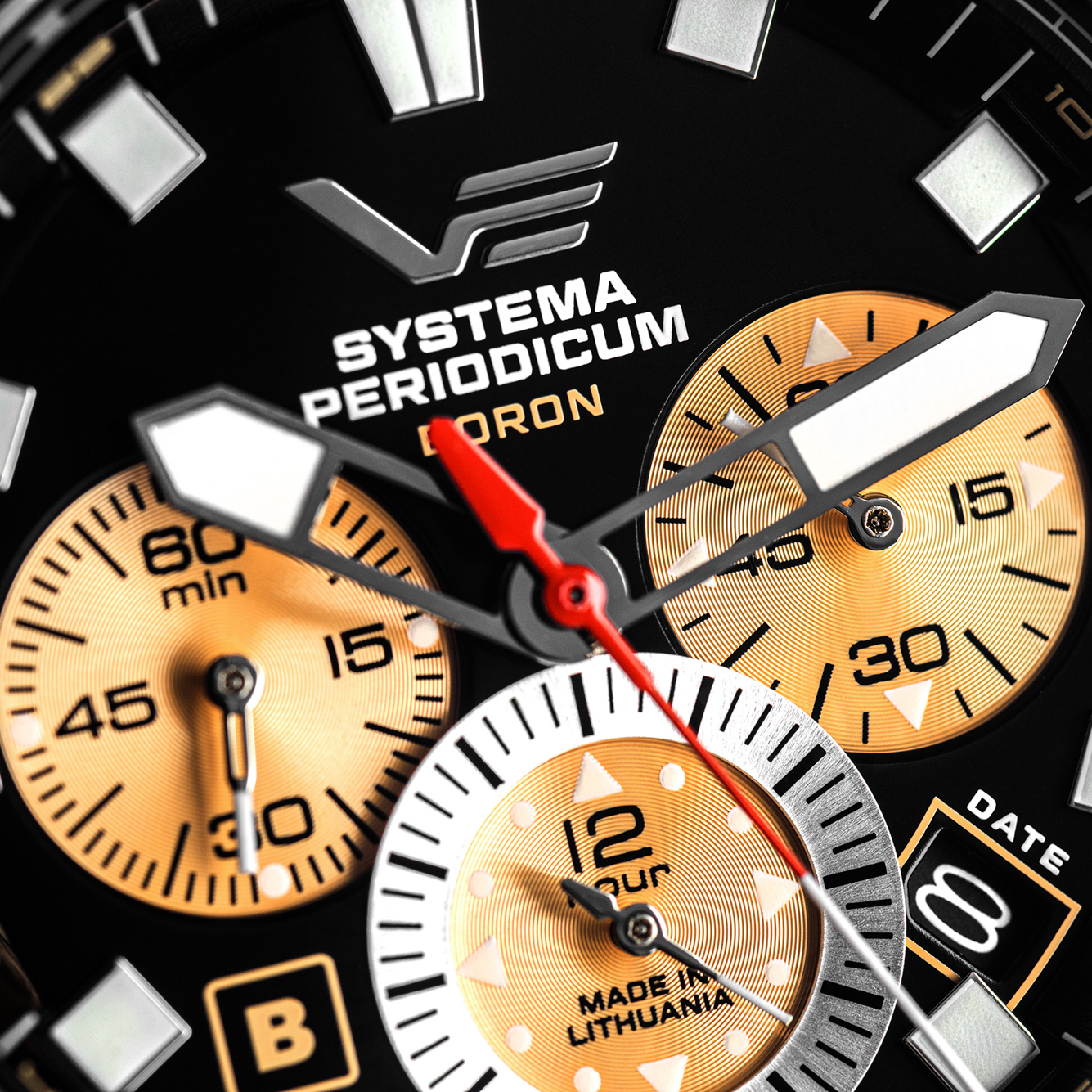 Tarcza zegarka Vostok Europe VK67-650E721S