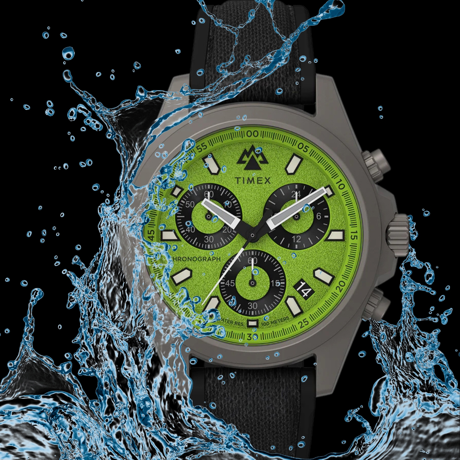Wodoszczelność zegarka Timex  Expedition North Field Chrono 43mm TW2V96400