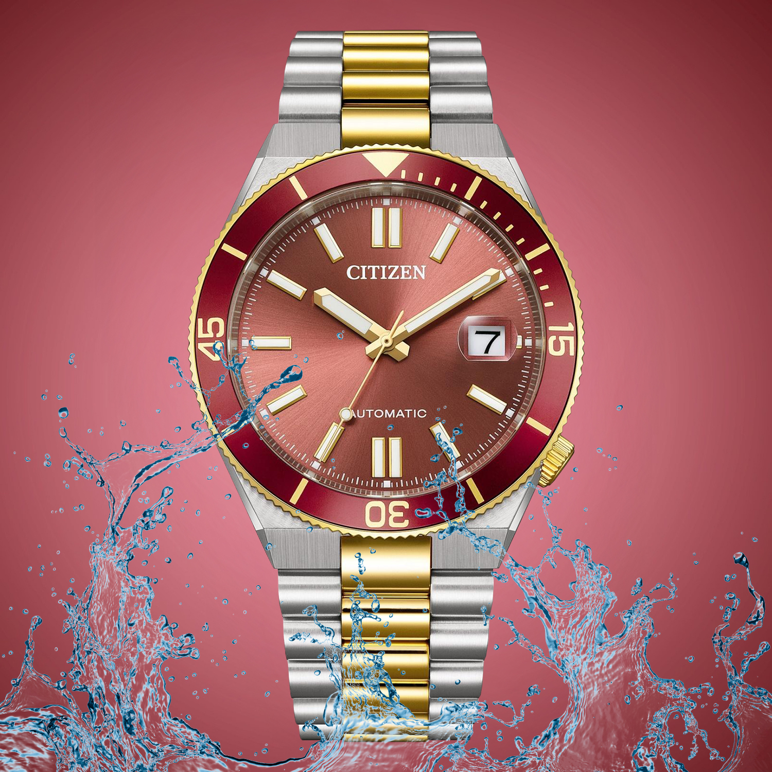 Wodoszczelny zegarek Citizen Tsuyosa Shore Automatic