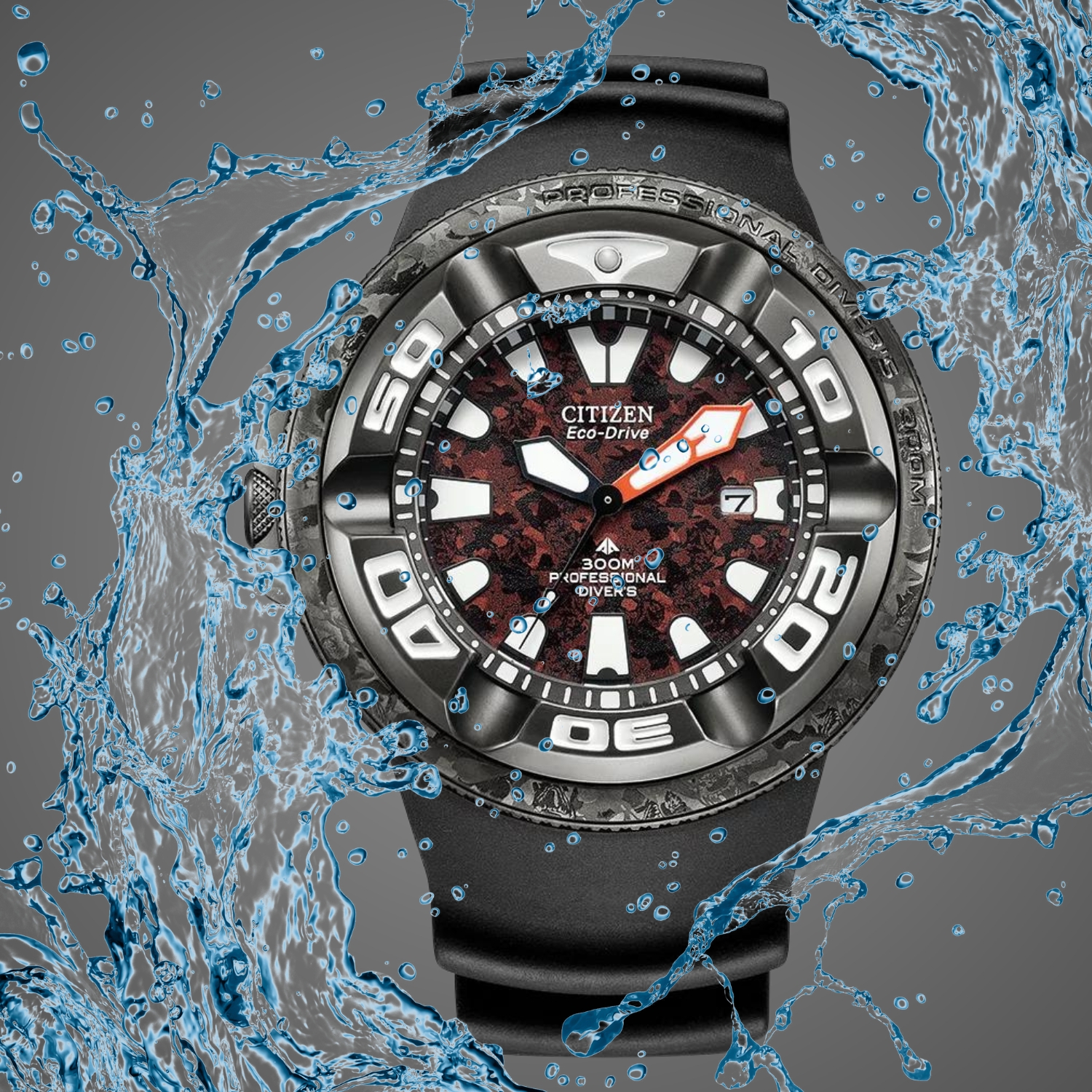 Zegarek Citizen Promaster Marine Godzilla BJ8059-03Z jako profesjonalny ekwipunek dla nurka
