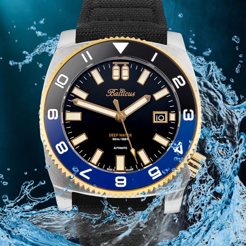 Wodoszczelność zegarka Balticus Deep Water