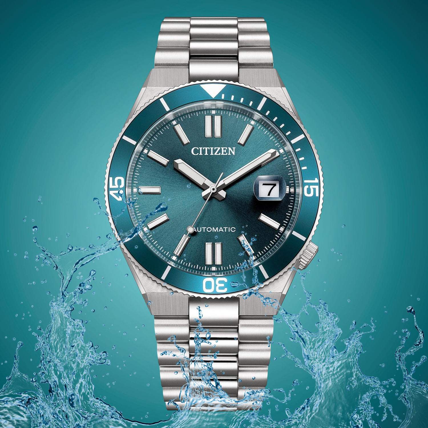 Wodoszczelny zegarek Citizen Tsuyosa Shore Automatic