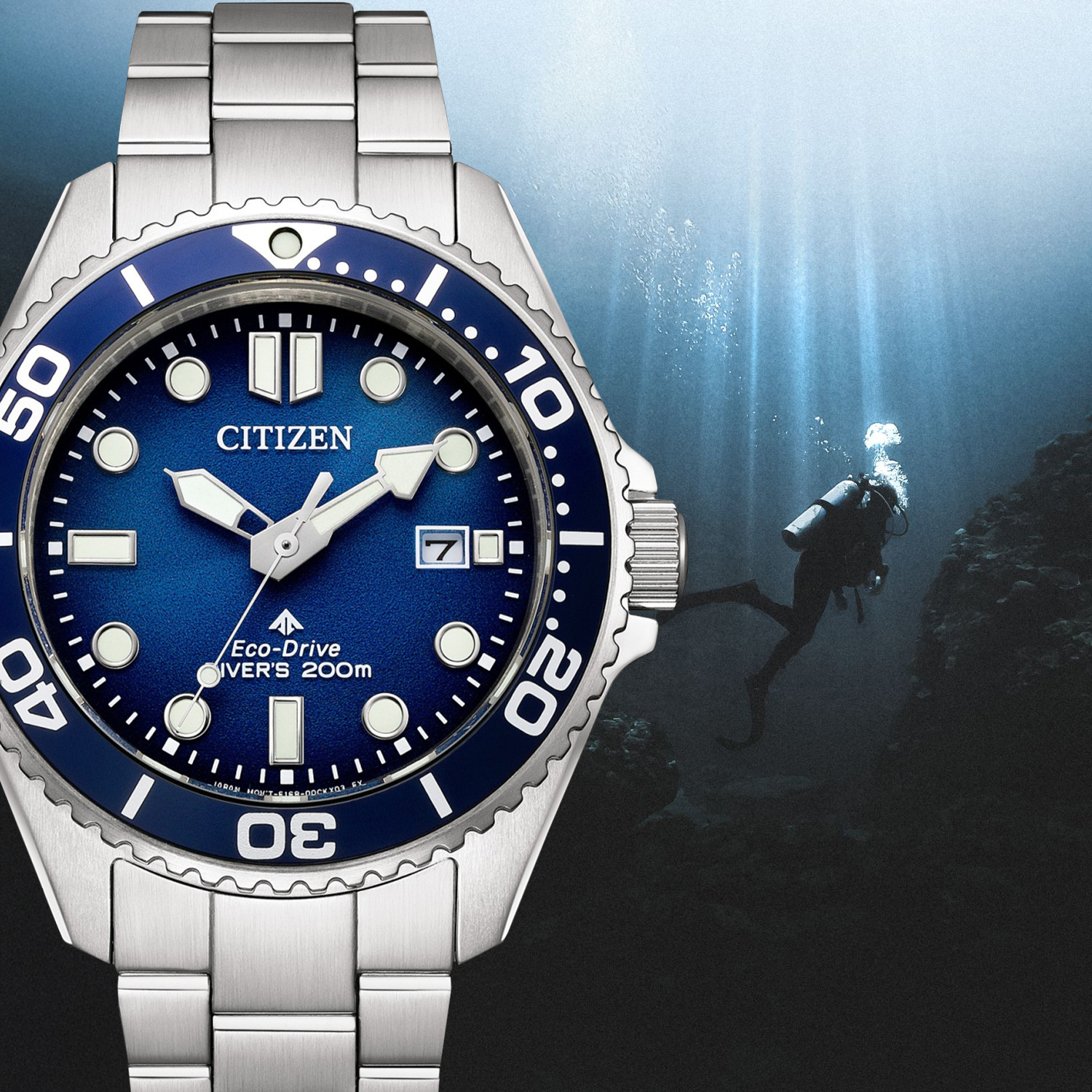 Zegarek Citizen Promaster Eco-Drive wodoszczelny
