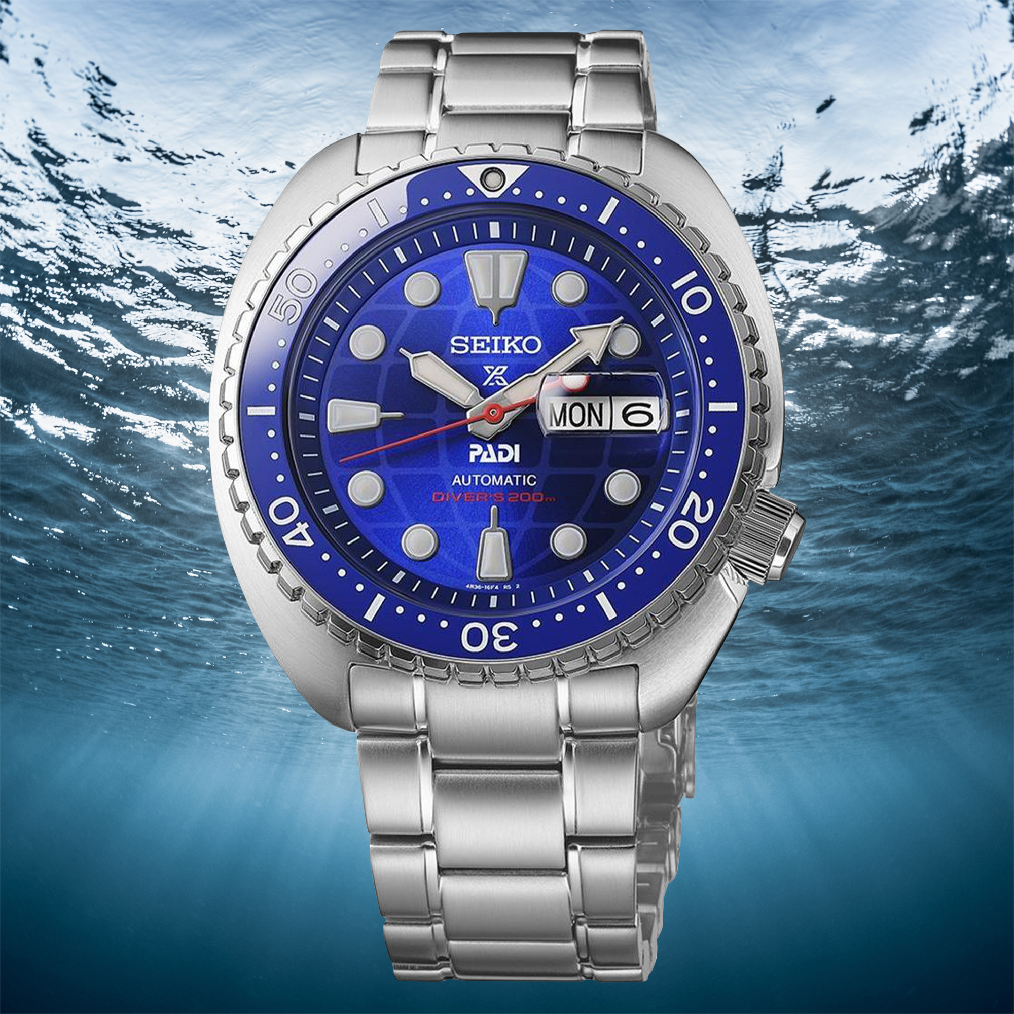 Wodoszczelny zegarek Seiko Prospex Sea Divers PADI HBB002K1