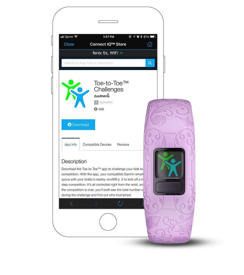 BĄDŹCIE AKTYWNI RAZEM dla zegarka Garmin 010-01909-14