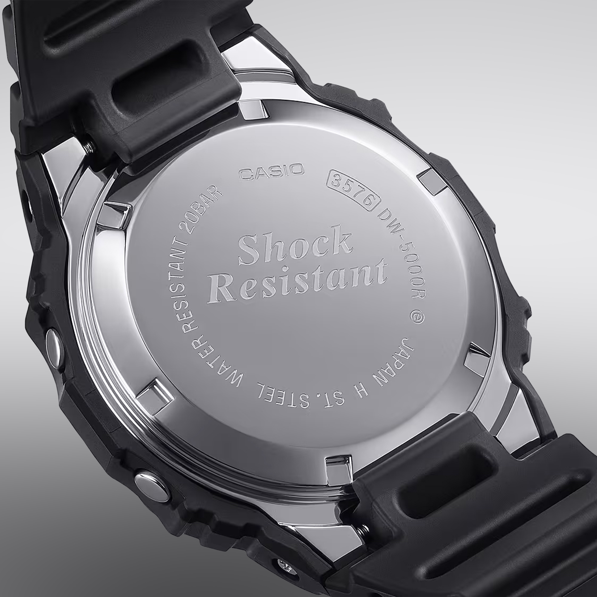 Zakręcany dekiel zegarka Casio G-SHOCK 5000 SERIES DW-5000R-1AER