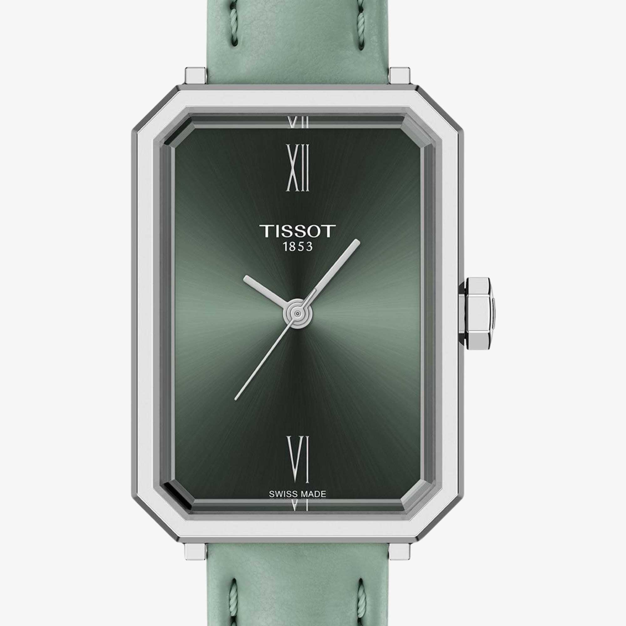 Zielona tarcza Tissot SRV
