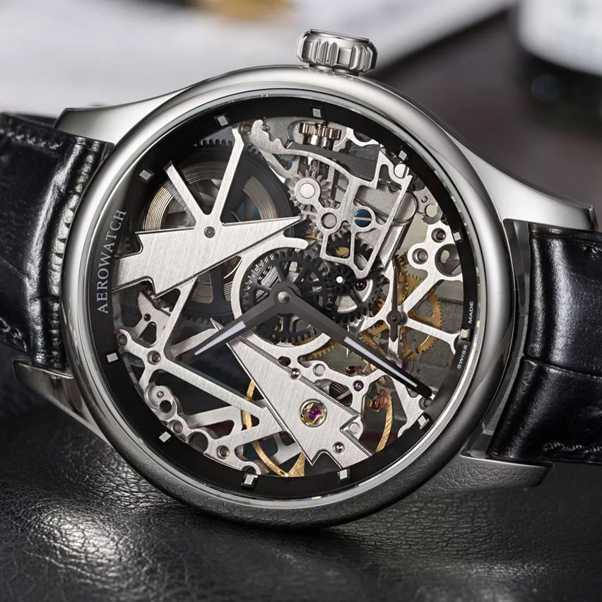 Zegarek Aerowatch 50981-AA12  RENAISSANCE SKELETON FIR TREE