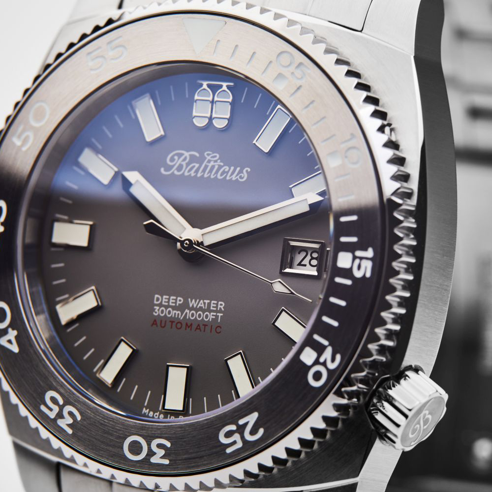 Deep Water Balticus zegarek typu diver BLT-DW-GR
