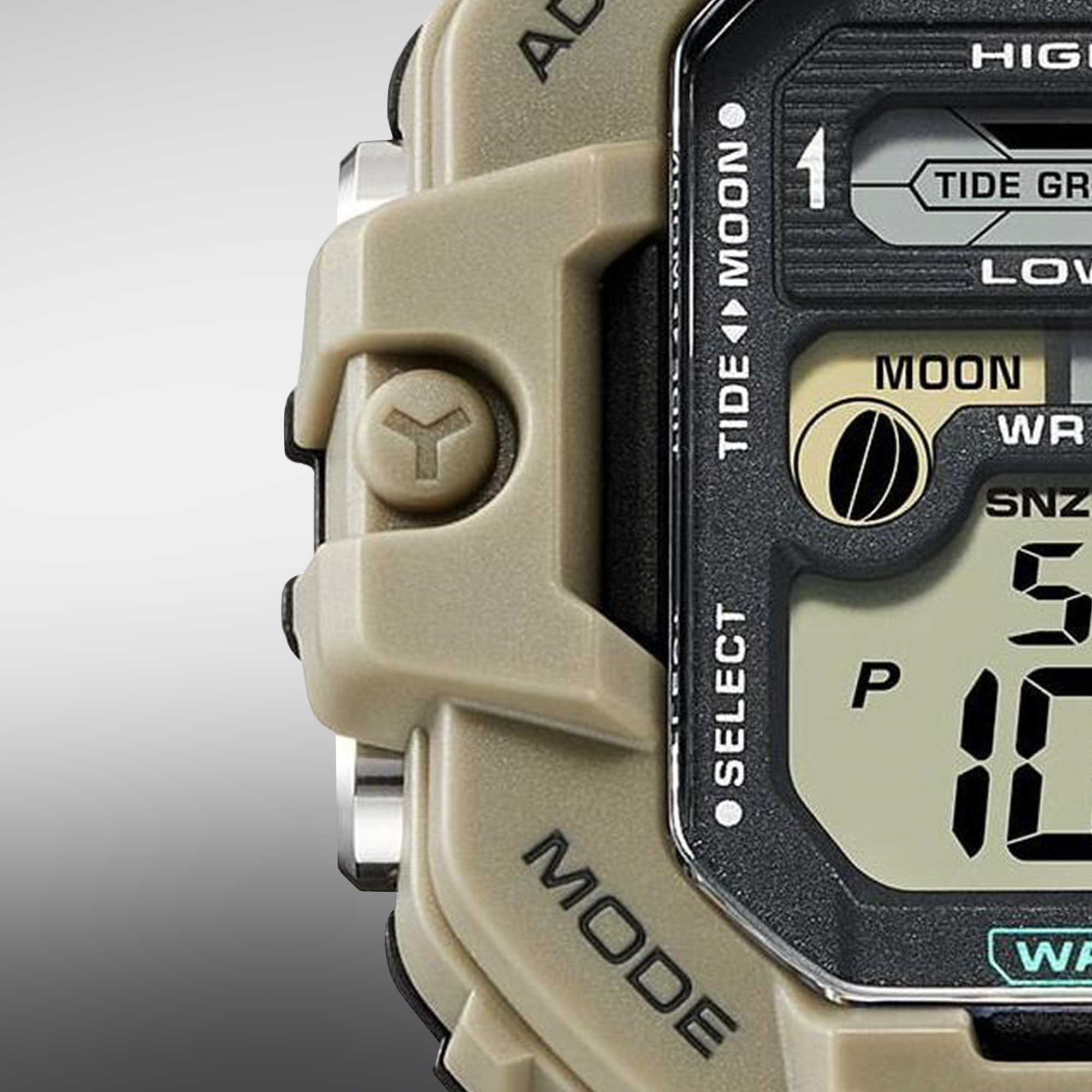 Zegarek Casio Digital Moonphase WS-1700H z fazami księżyca