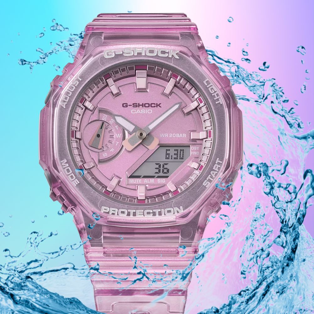 Wodoszczelność zegarka Casio G-Shock GMA-S2100SK-4AER