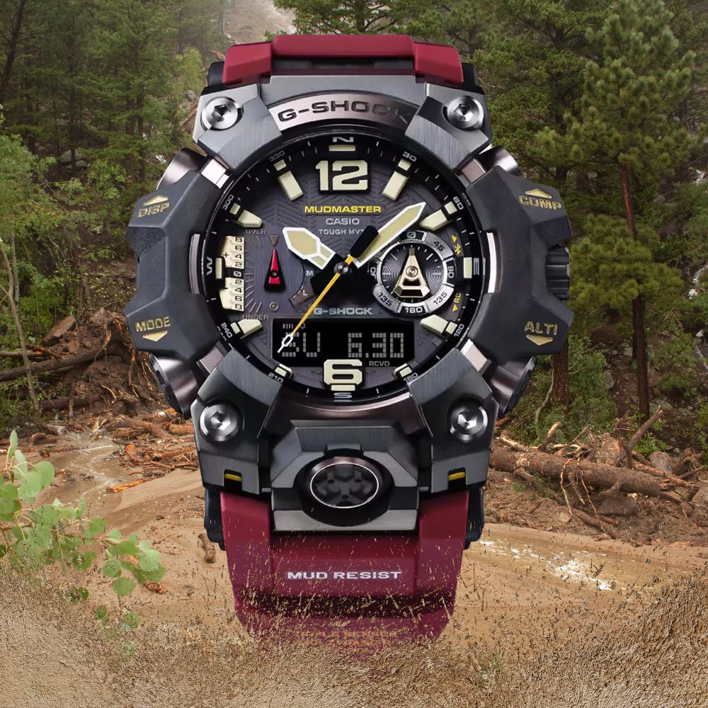 Mudmaster zegarek G-SHOCK Master of G GWG-B1000-1A4ER  zegarek odporny na błoto