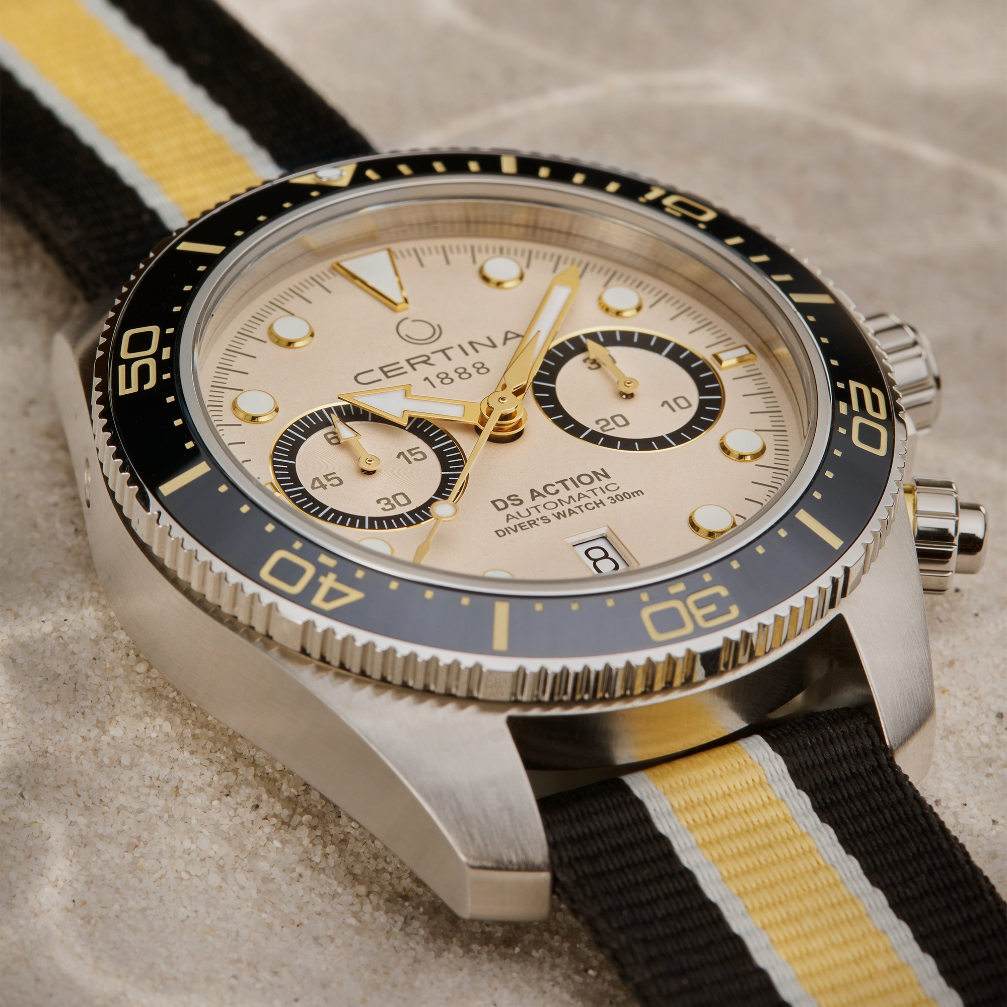 Zegarek Certina DS Action Chronograph na piasku