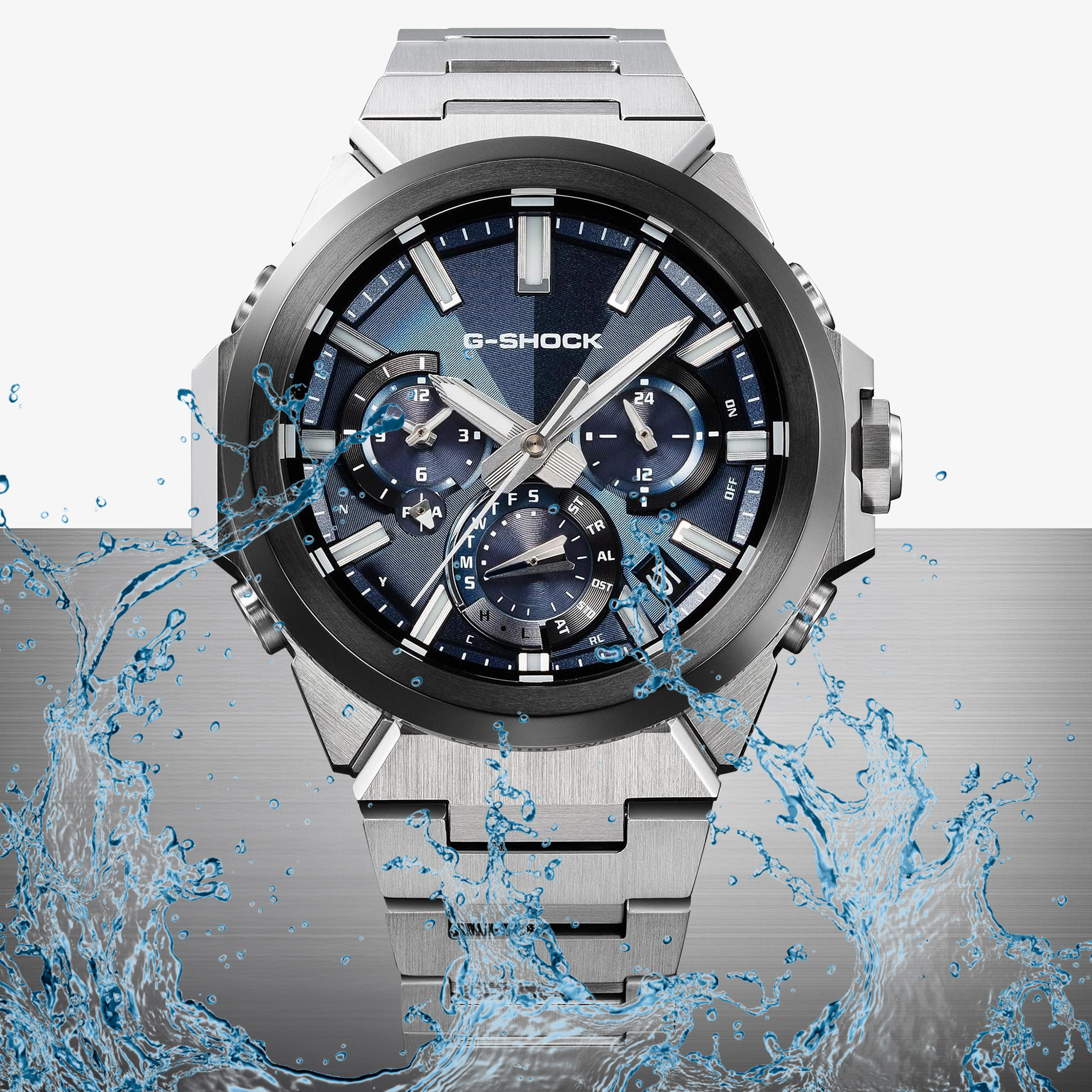 Zegarek G-SHOCK Casio Solar Sapphire wodoszczelny do 200 metrów