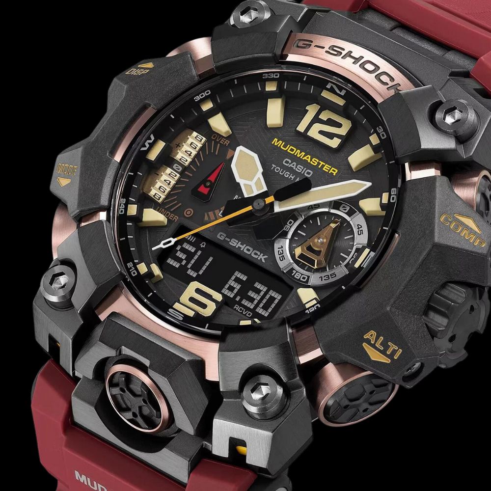 G-SHOCK Mudmaster Carbon Core GWG-B1000-1A4ER najwazniejsze cechy zegarka