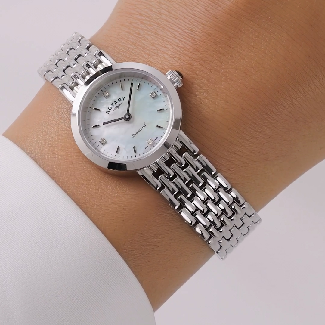 Zegarek Rotary Diamond LB00899/07/D ze szkłem szafirowym