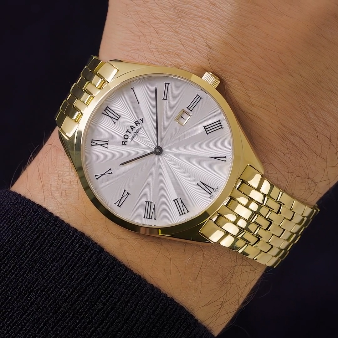 Zegarek Rotary Ultra Slim GB08013/01 ze szkłem szafirowym