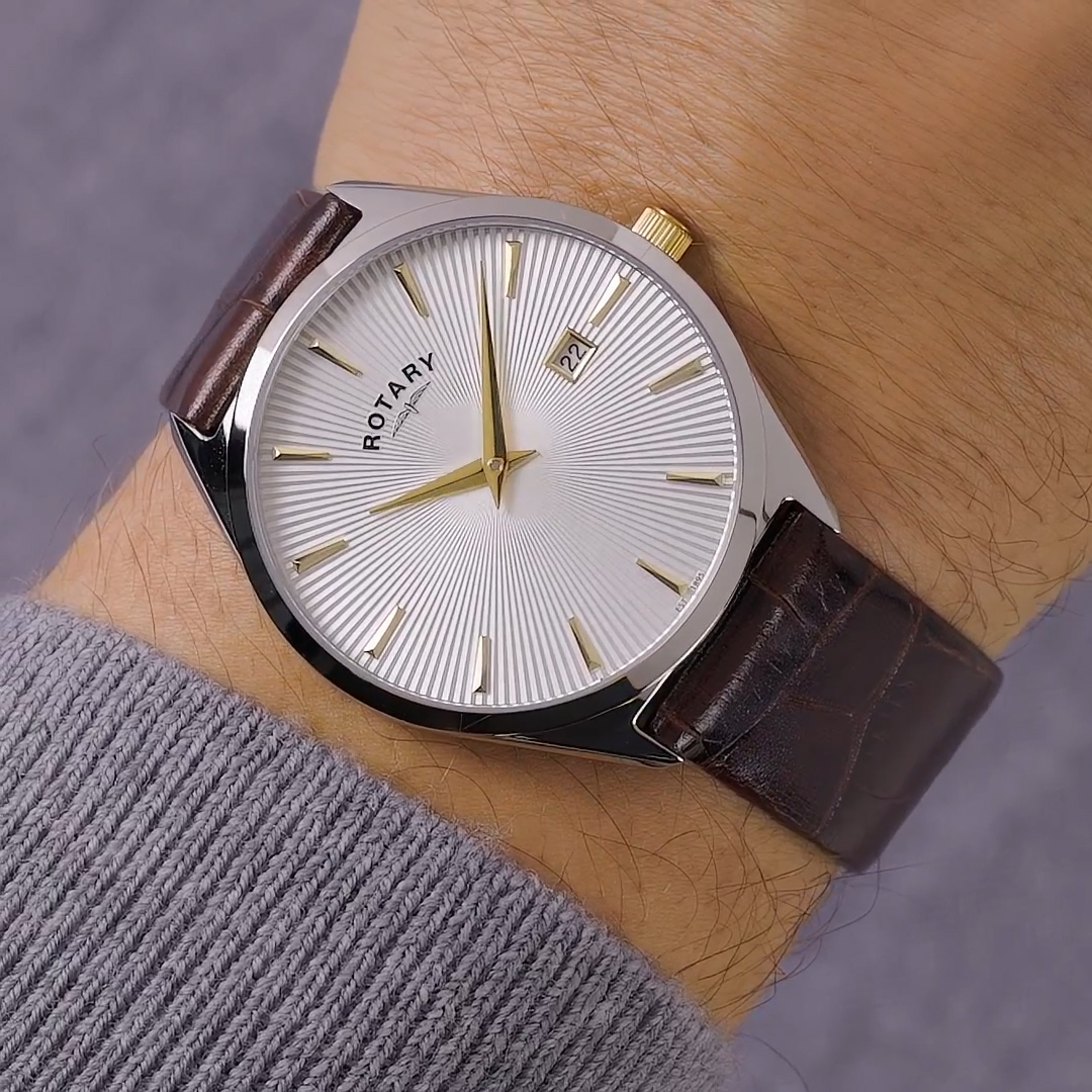 Zegarek Rotary Ultra Slim GS08010/02 ze szkłem szafirowym