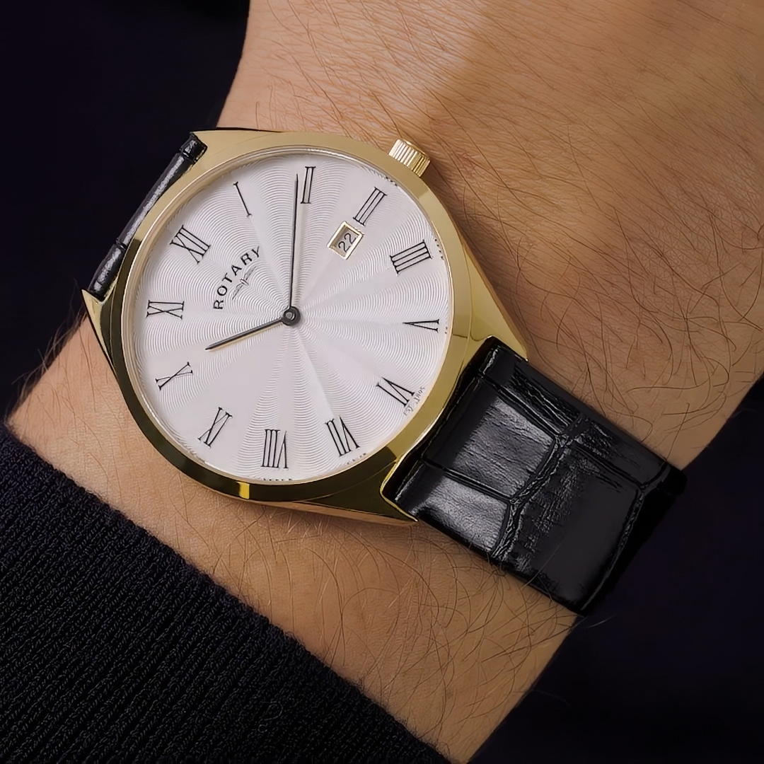 Zegarek Rotary Ultra Slim GS08013/01 ze szkłem szafirowym