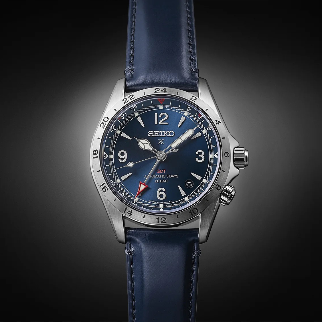 Zegarek Seiko Prospex Alpinist Mechanical GMT zegarek męski SPB377J1
