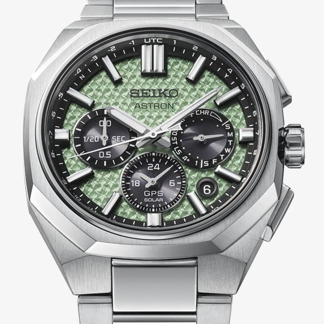 Zegarek Seiko Astron GPS Solar Dual-Time Chronograph HAB005J1 z podwójnym czasem