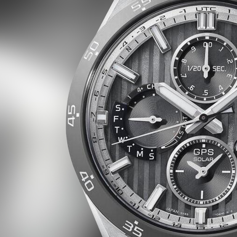 Zegarek Seiko Astron GPS Solar Dual Time Chronograph z drugim czasem