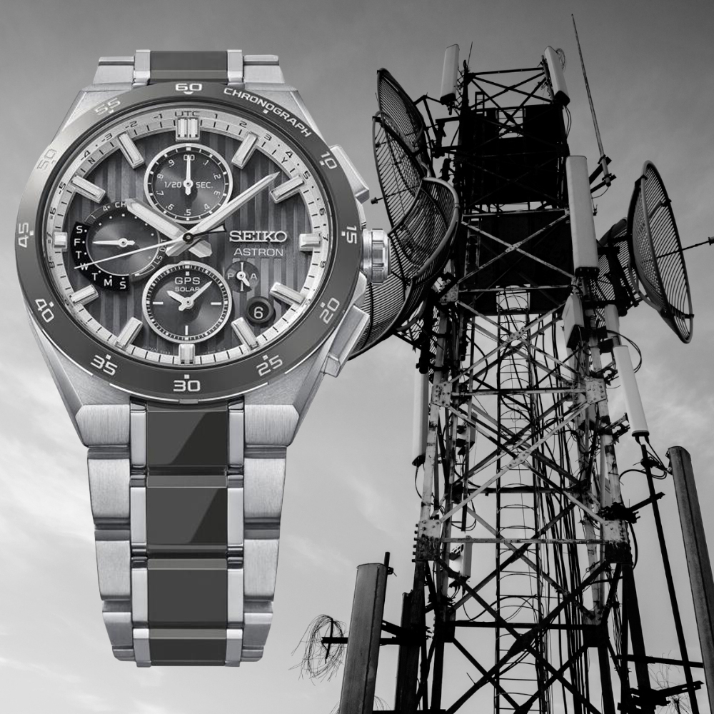 Zegarek Seiko Astron GPS Solar Dual Time Chronograph z synchronizacją czasu