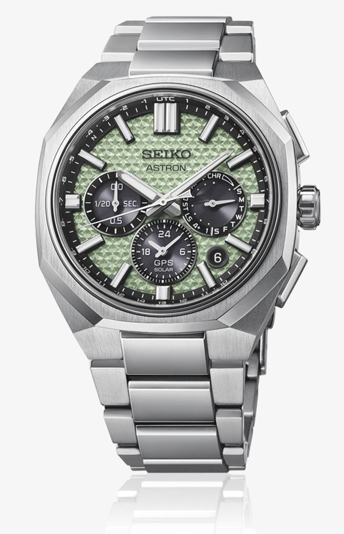 Zegarek Seiko Astron GPS Solar HAB005J1 na stalowej bransolecie