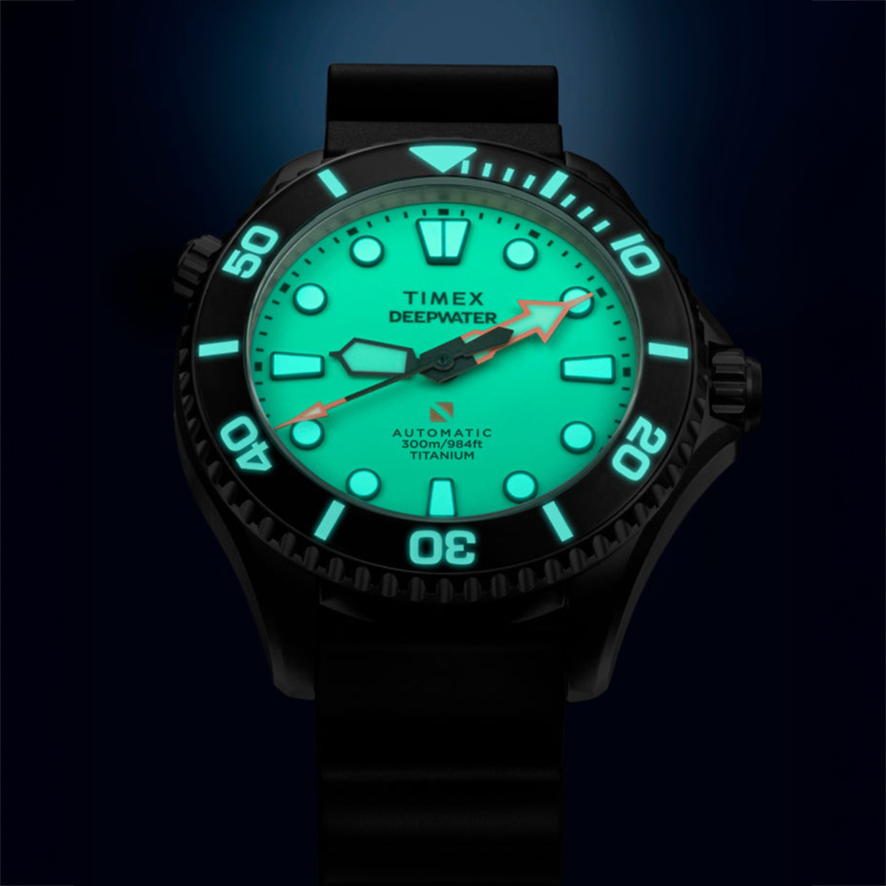 Zegarek Timex Deepwater Meridian 300 Titanium HEV Automatic Nemoto LumiNova SG2200
