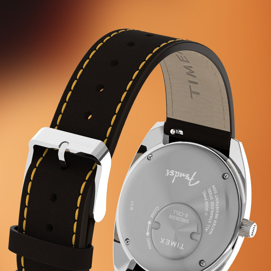 Zegarek Timex Fender x Timex Anniversary Edition TW6A14700 na czarnym pasku