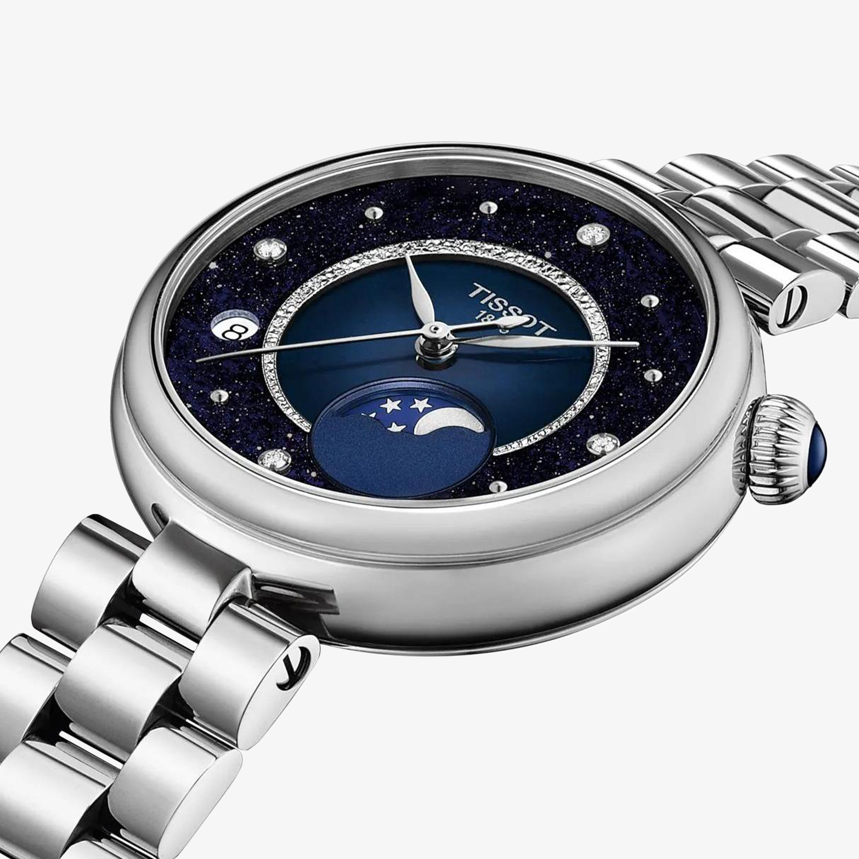 Zegarek Tissot Desir T1522231149600 z granatową tarczą