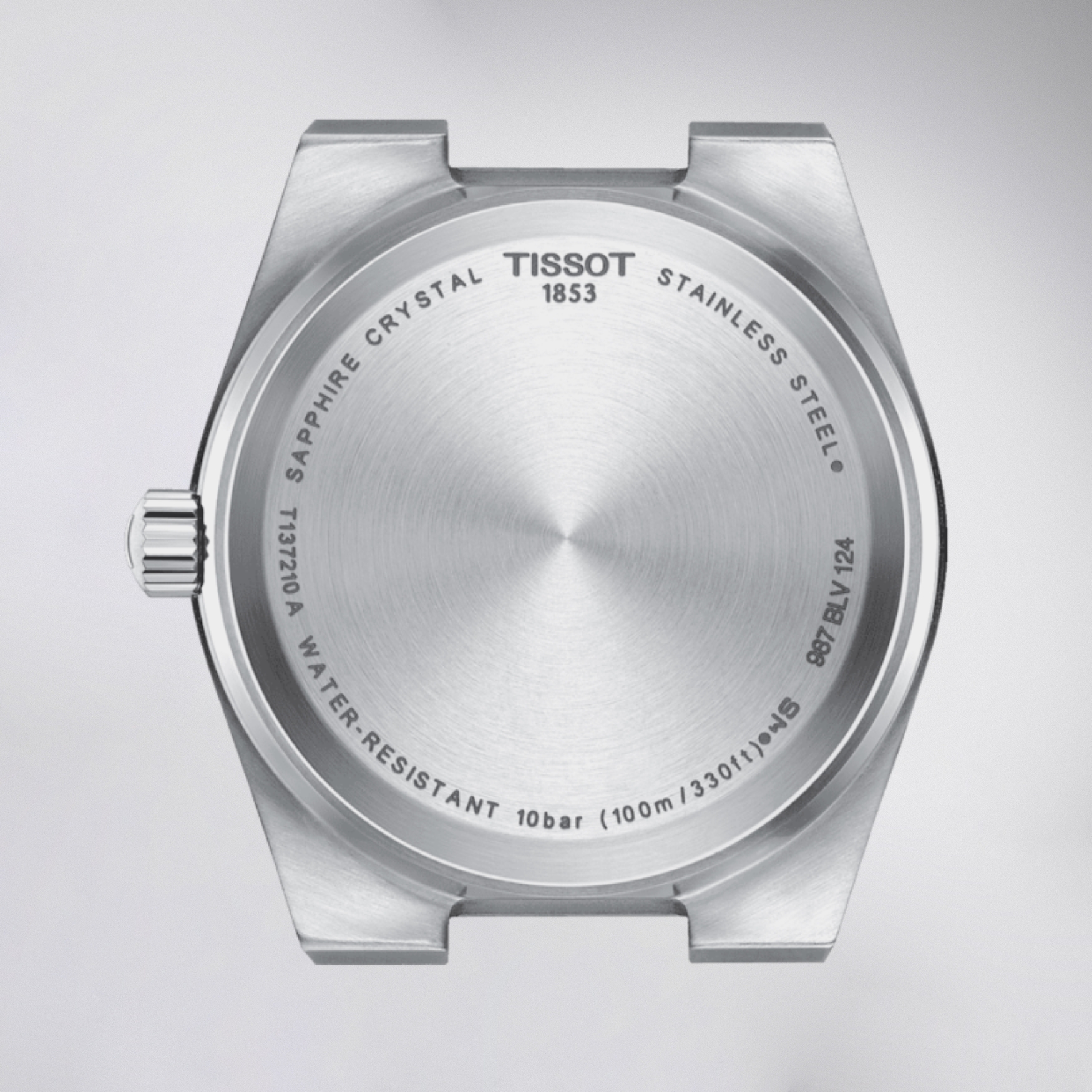 Dekiel zegarka Tissot PRX Quartz White Pearl Dial 35mm T137.210.11.111.00