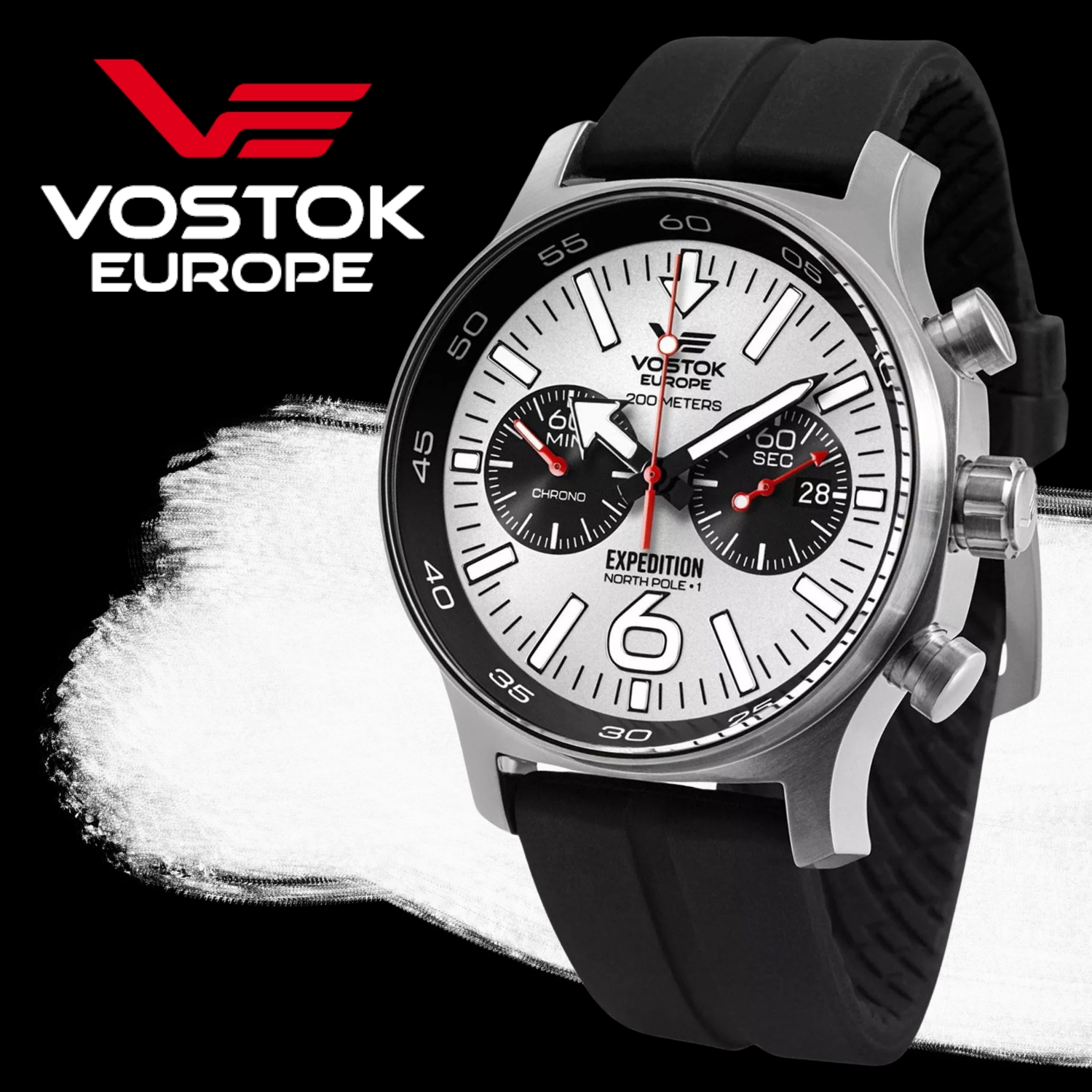 Vostok Europe Expedition North Pole 1 Chrono 6S21-595A642S