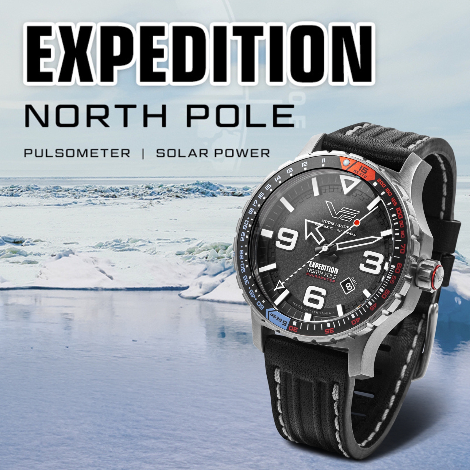 Zegarek Vostok Europe Expedition North Pole 1 Polar YN55-597A729