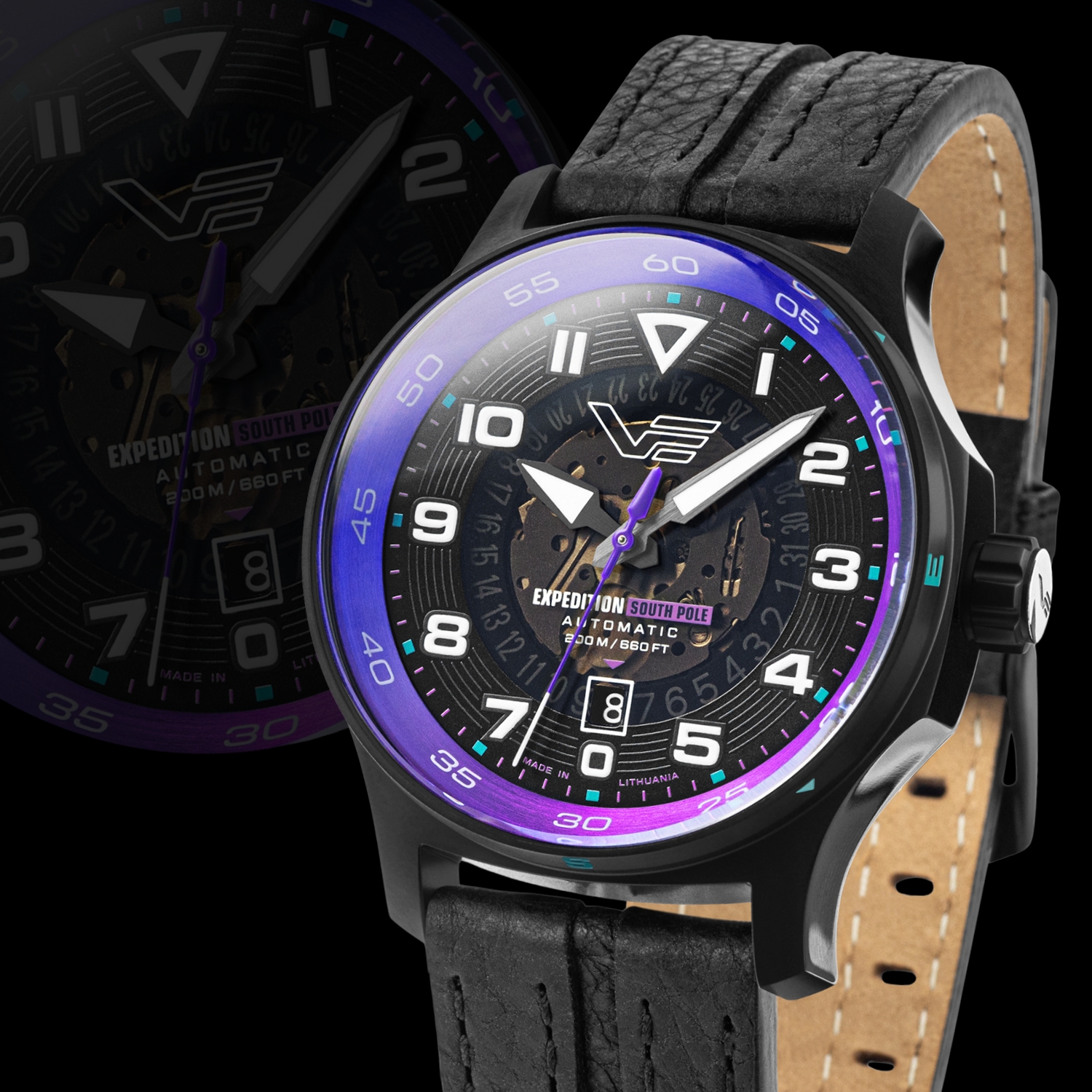 Limitowany zegarek Vostok Europe YN55-592C760 z kolekcji Expedition South z mechanizmem automatycznym
