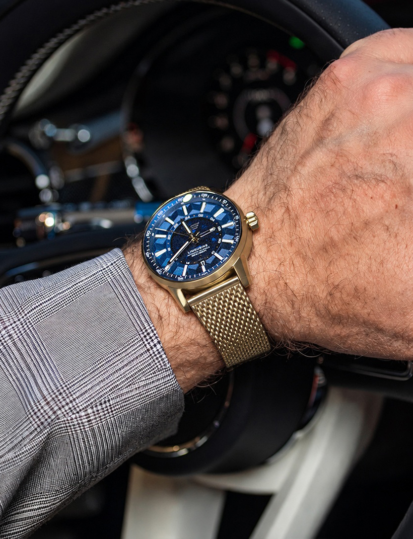Vostok Europe Limousine 43mm Automatic Generation 2 Semi-transparent Dial na ręce
