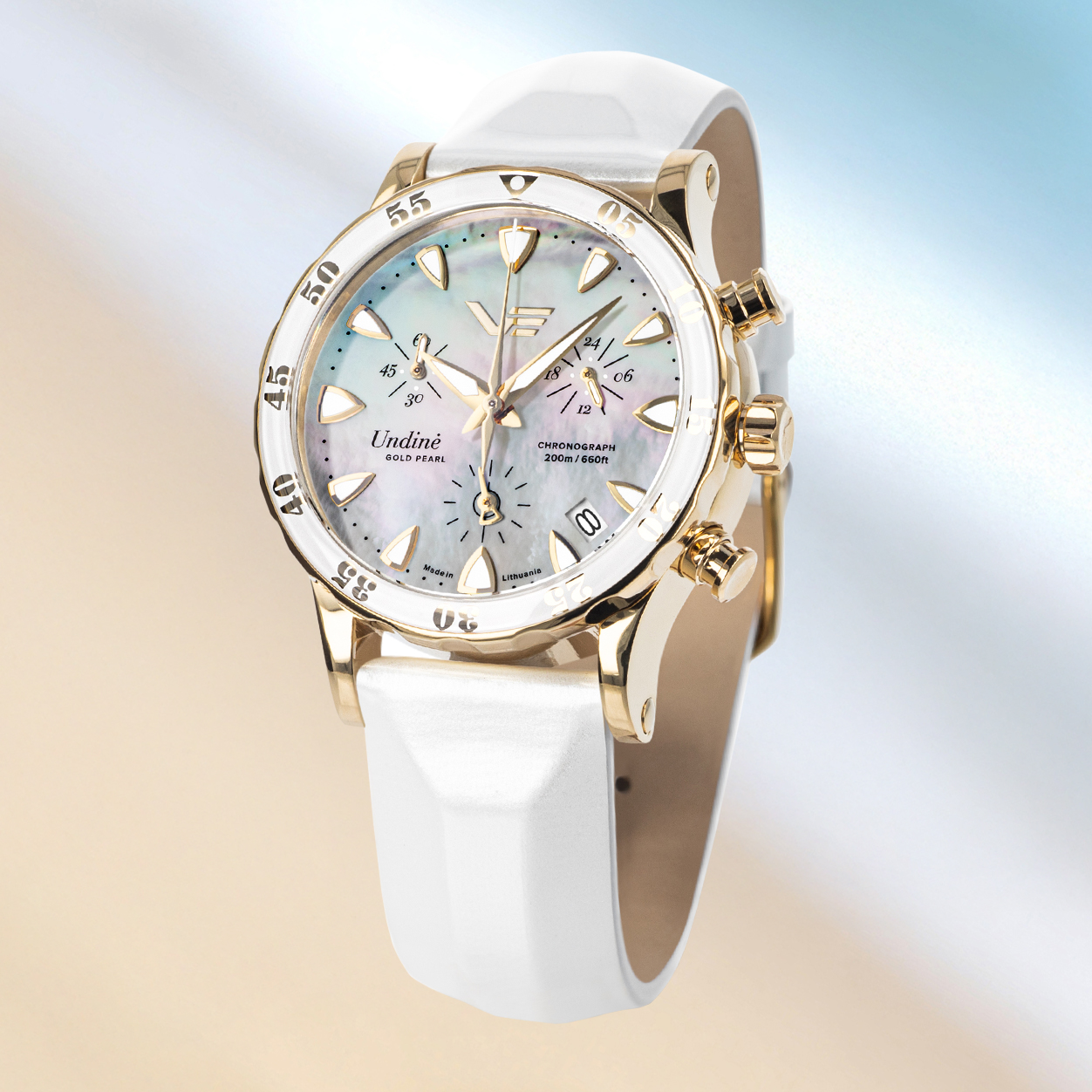 Zegarek Vostok Europe Undine Gold Pearl