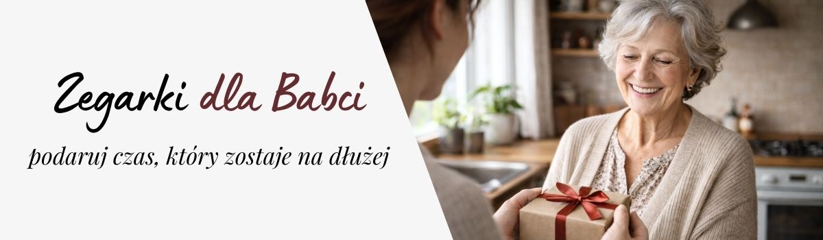 Zegarki dla babci - baner