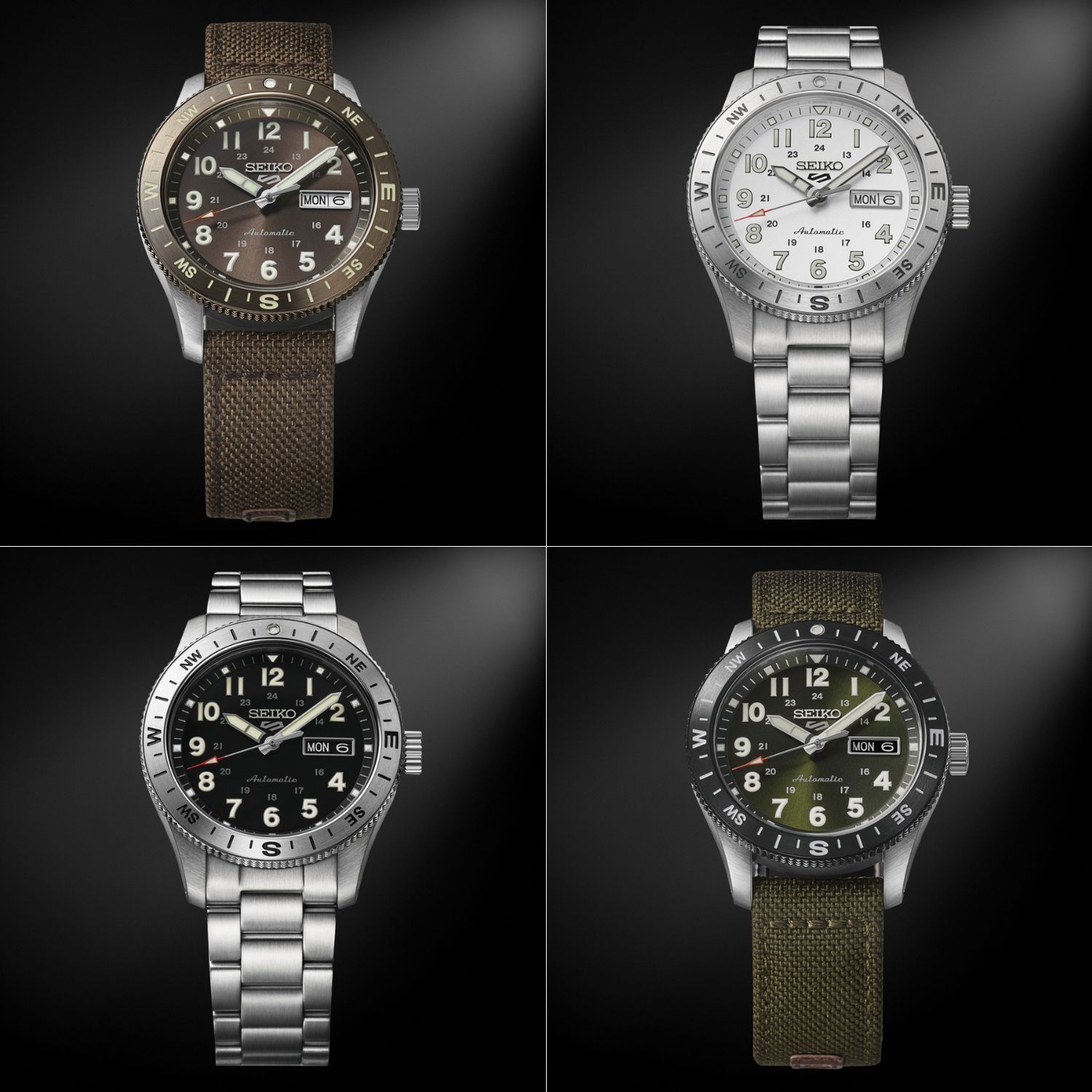 Zegarki Seiko 5 Sports Automatic Field 
