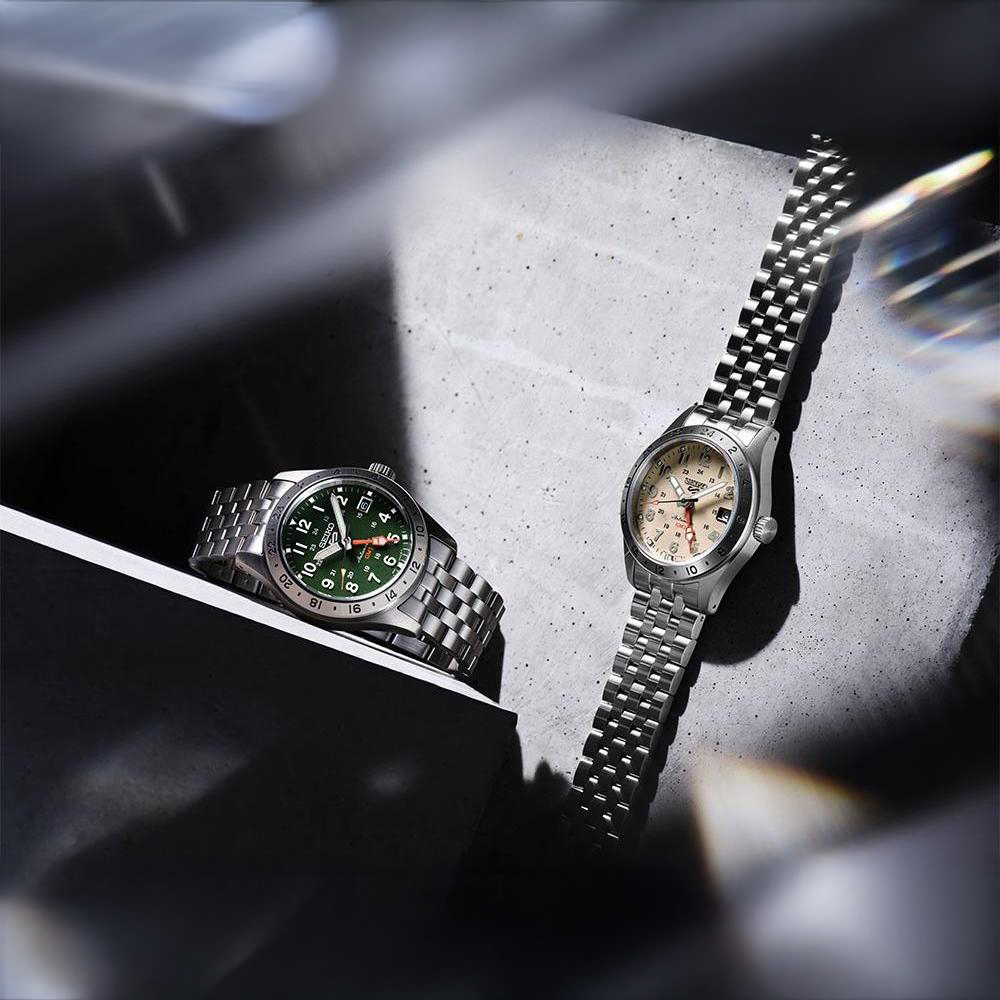 Zegarki Seiko 5 Sports Automatic Field GMT