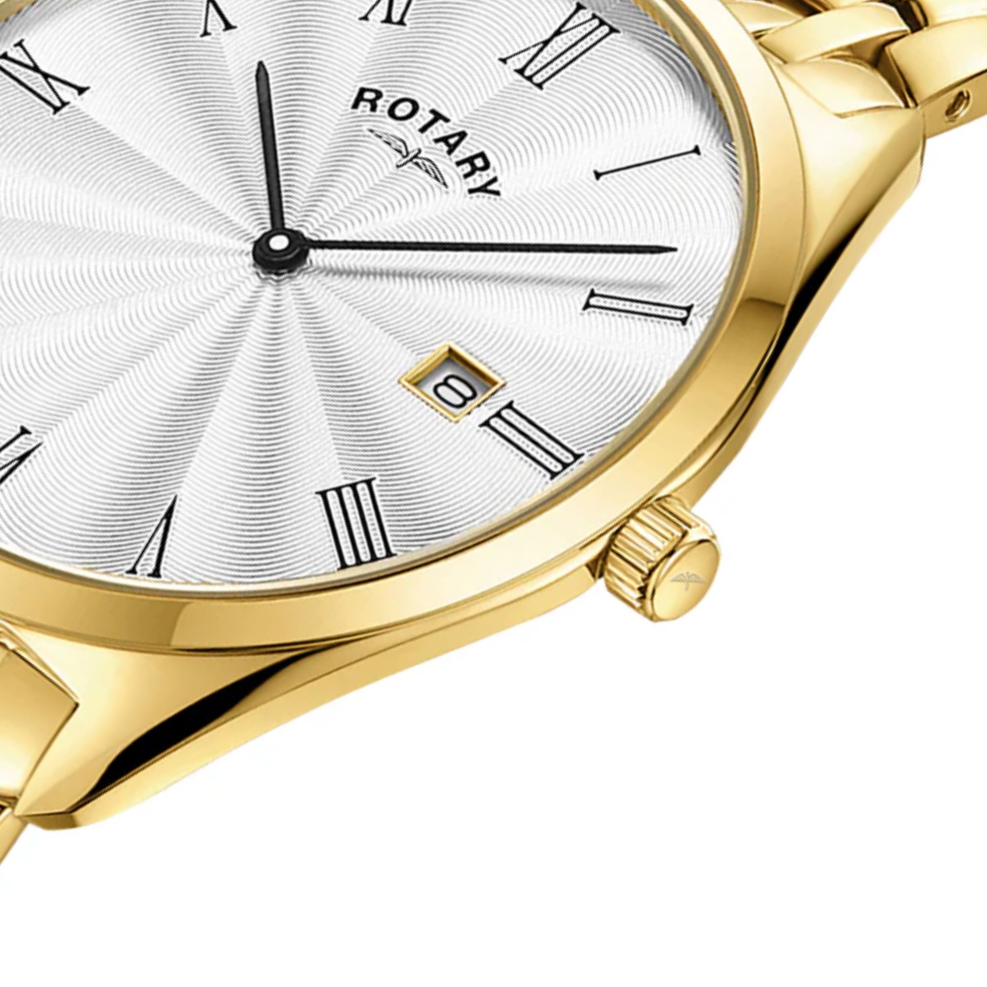 Złota koperta zegarka Rotary Ultra Slim GB08013/01