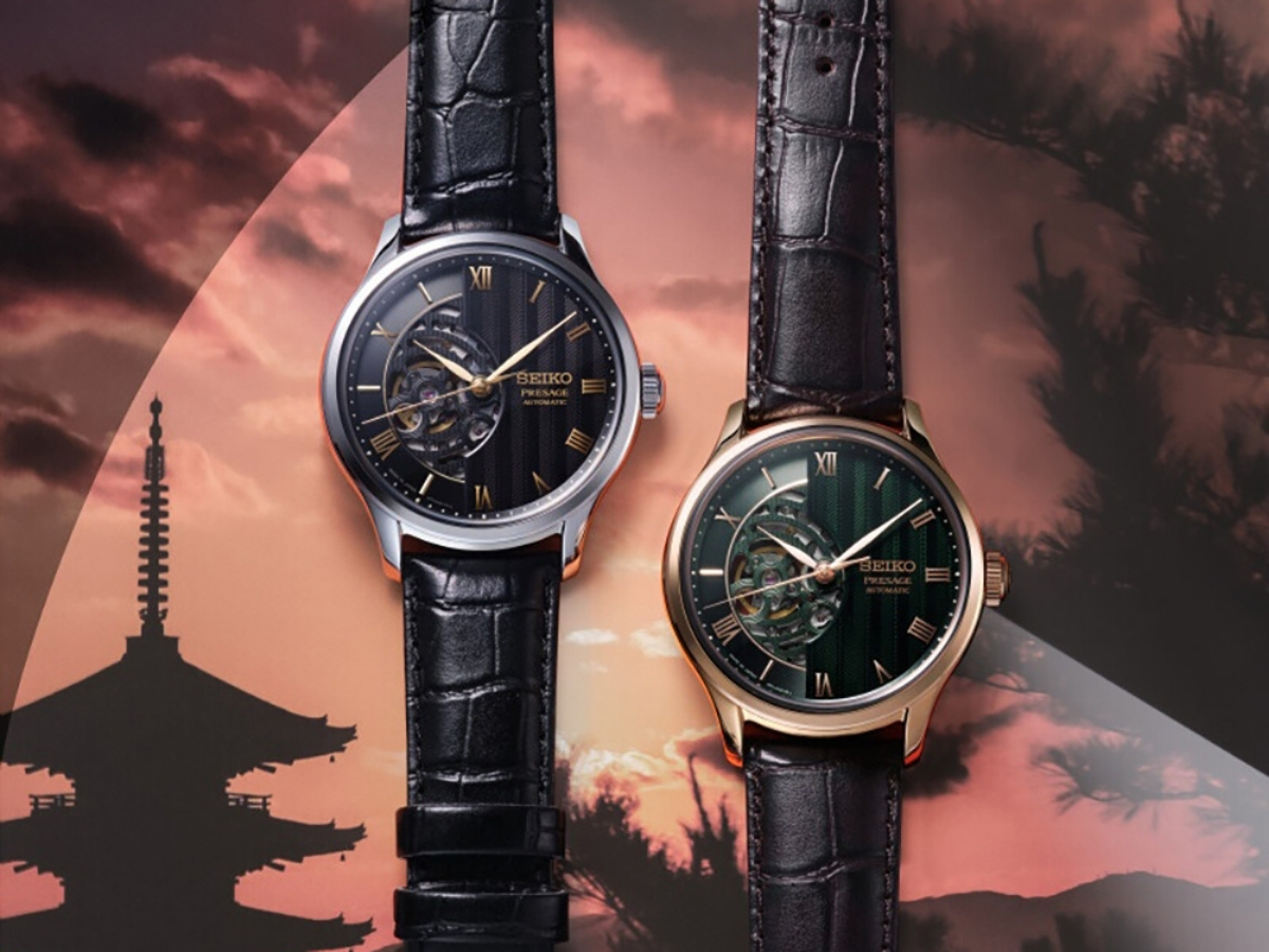 Seiko Presage Japanese Garden - nowe zegarki inspirowane ogrodami zen