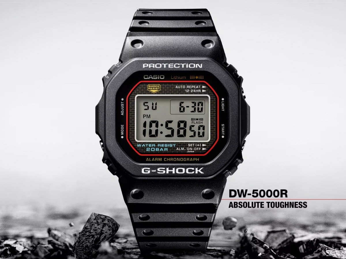 G-Shock DW-5000R - „Kostka” wierna oryginałowi